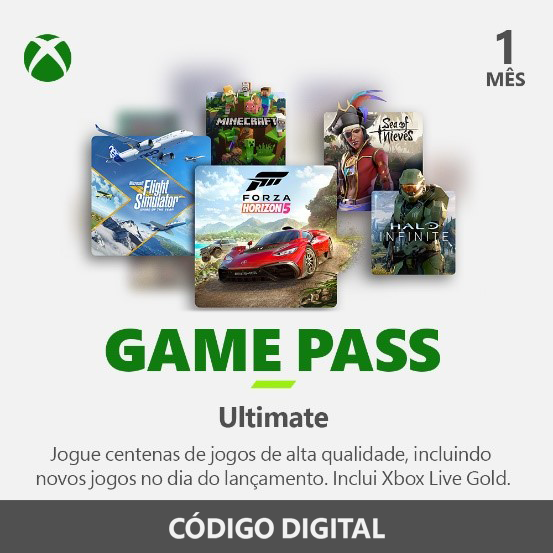 Xbox Game Pass 1 Mes Pc