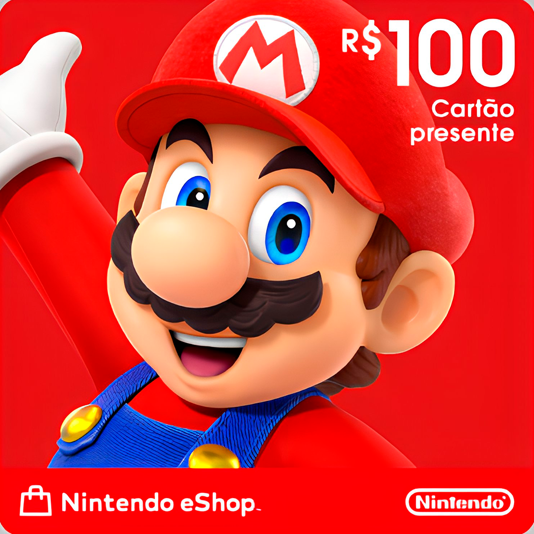 Nintendo - Gift Card Digital 50 Reais (Nintendo eShop BR)