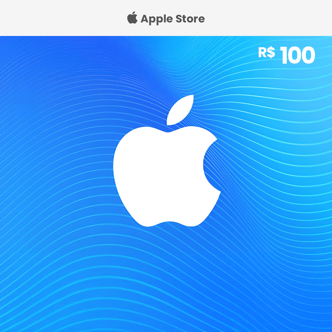 Gift Card digital App Store R$ 100