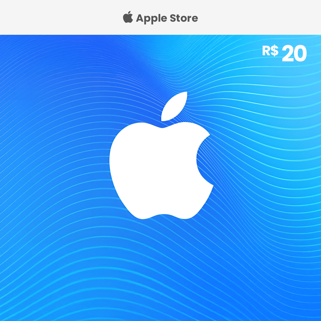 Gift Card digital App Store R$ 20