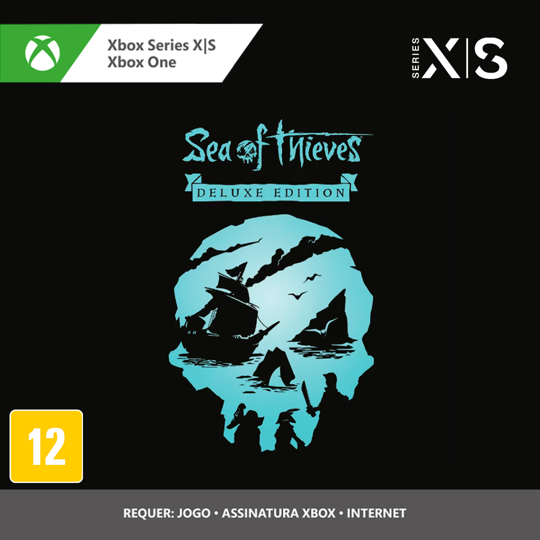 Sea of Thieves Deluxe Edition – (Series S/X) capa digital para Xbox