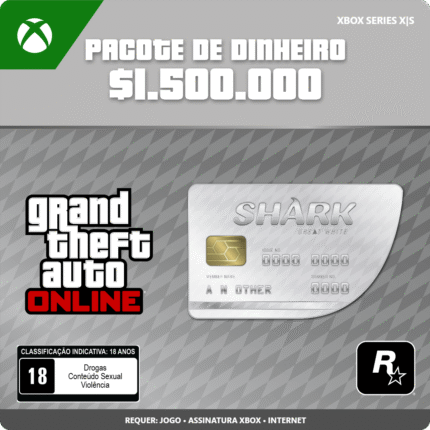 GTA Online: Great White Shark Cash Card (Xbox Series X|S)