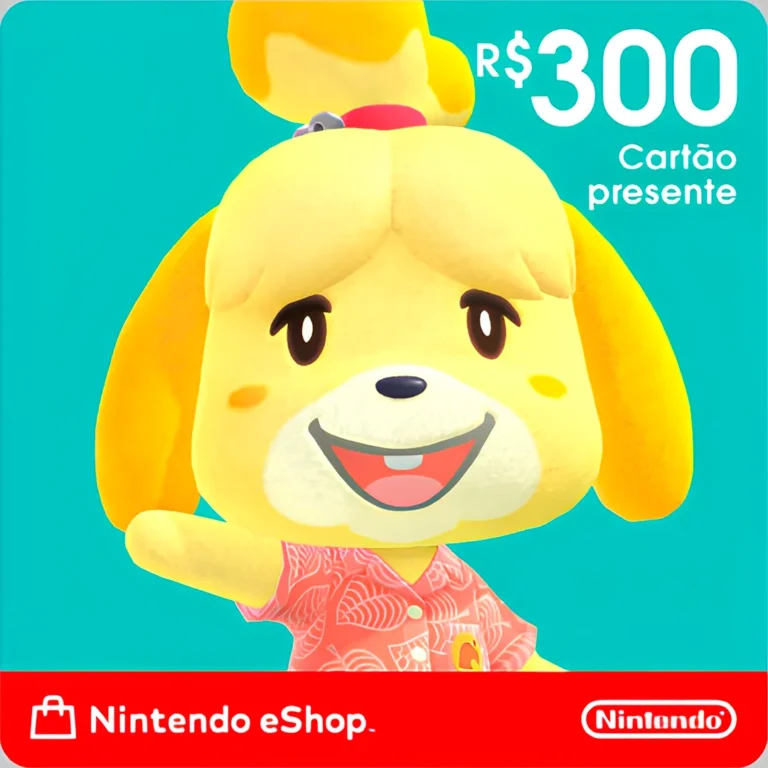 Nintendo - Gift Card Digital 300 Reais