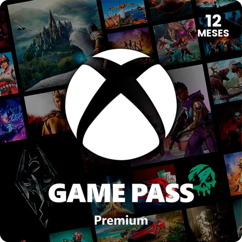 Xbox Game Pass Premium – Assinatura de 12 meses