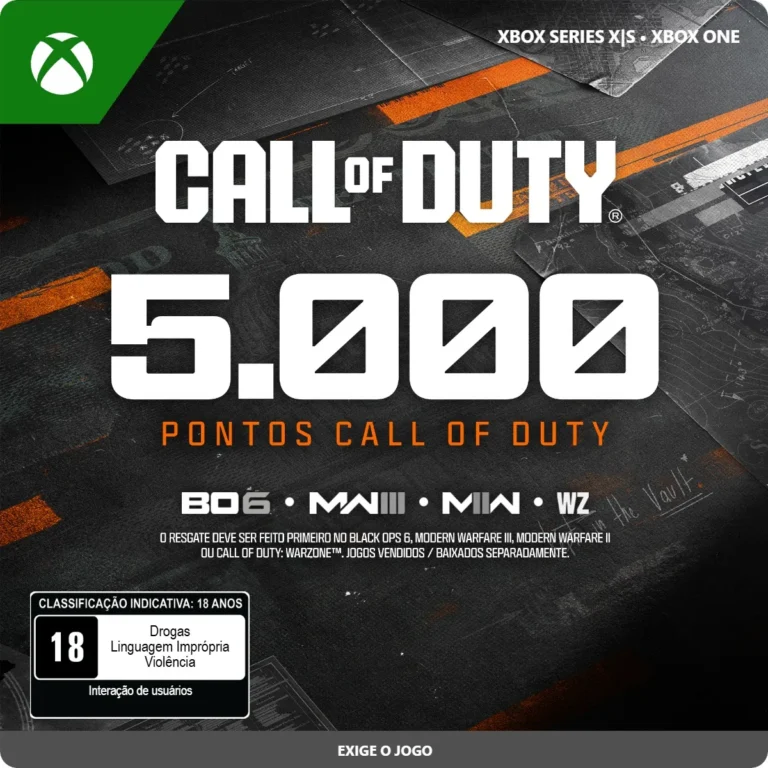 CALL OF DUTY POINTS 5.000
