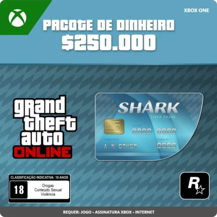 GTA Online: Pacote de Dinheiro Tubarão-Tigre (Xbox Series X|S)