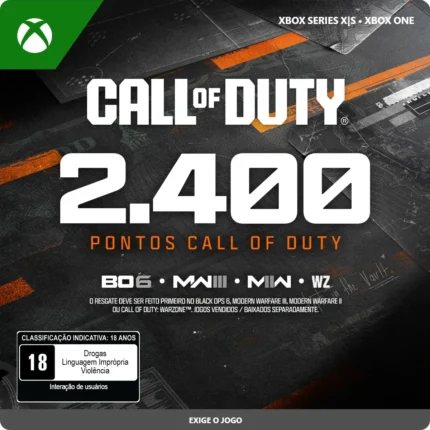 CALL OF DUTY POINTS 2.400