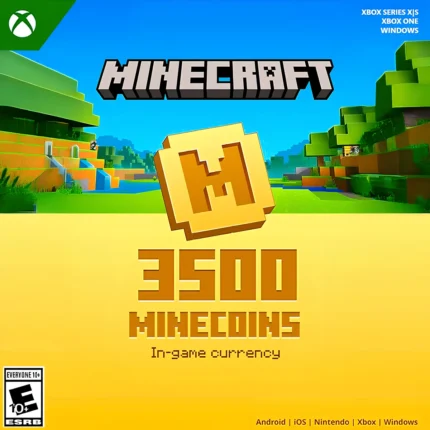 Minecraft Minecoins: 1720 Moedas