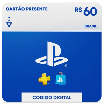 R$60 PlayStation Store Gift Card BRAZIL