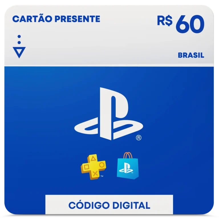 R$60 PlayStation Store Gift Card BRAZIL