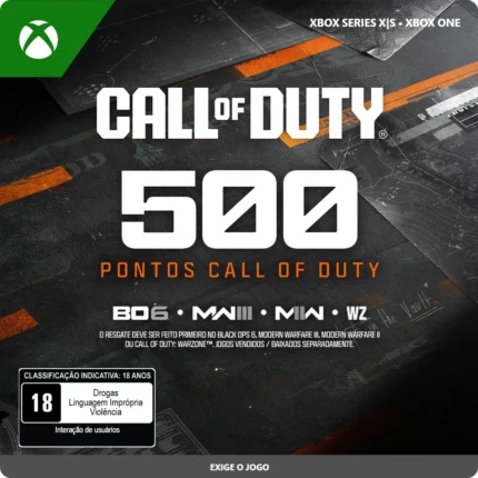 CALL OF DUTY POINTS 500