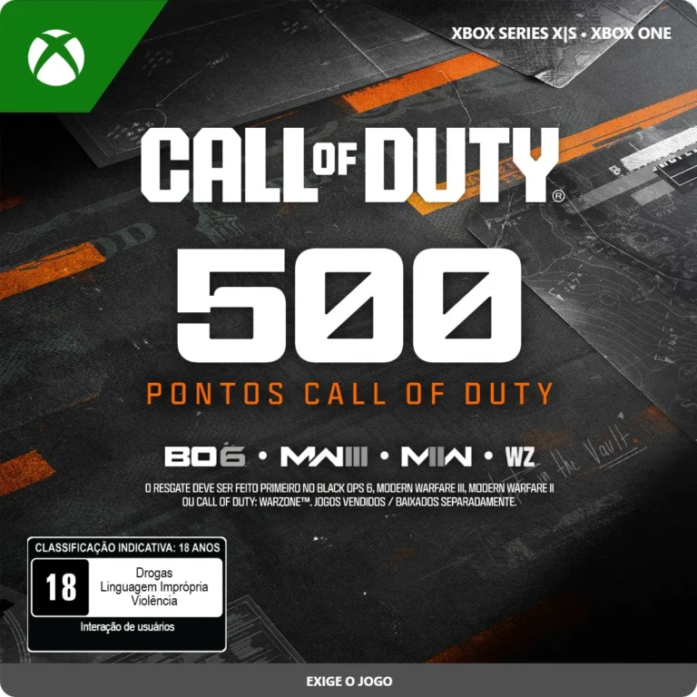 CALL OF DUTY POINTS 500