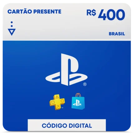 R$400 PlayStation Store Gift Card BRAZIL