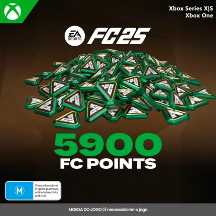 EA SPORTS FC 25 -5900 FC POINTS - XBOX SERIES S/X e ONE