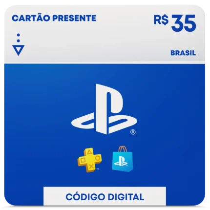 R$35 PlayStation Store Gift Card BRAZIL