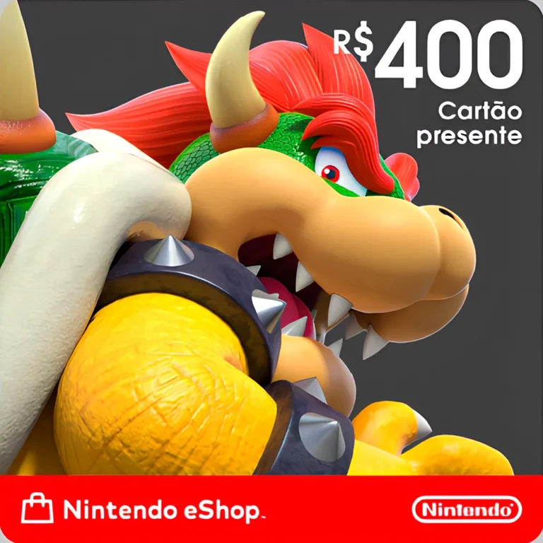 Nintendo - Gift Card Digital 400 Reais