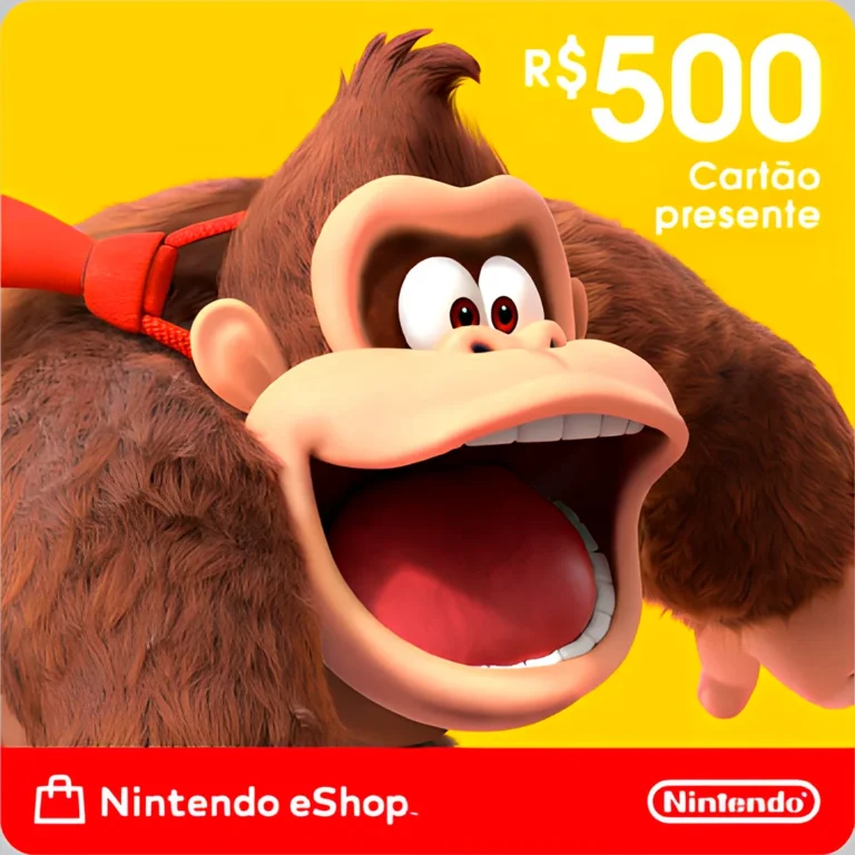 Nintendo - Gift Card Digital 500 Reais