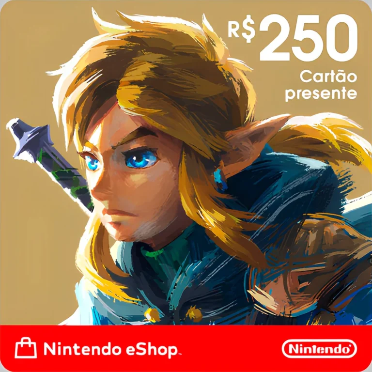 Nintendo - Gift Card Digital 250 Reais