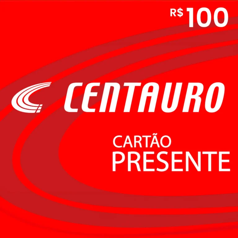 Cartão Presente Centauro - R$ 100,00