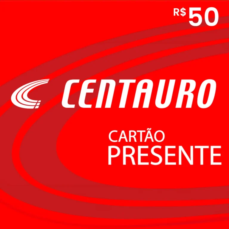 Cartão Presente Centauro R$50