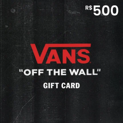 Cartão Presente Vans R$500