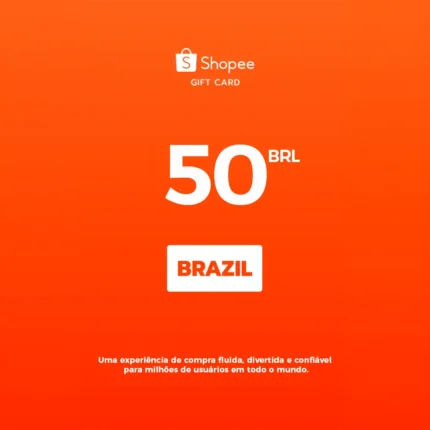 Cartão Presente Shopee R$50
