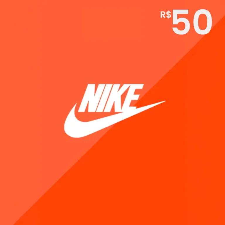 Cartão Presente Nike 50 Reais