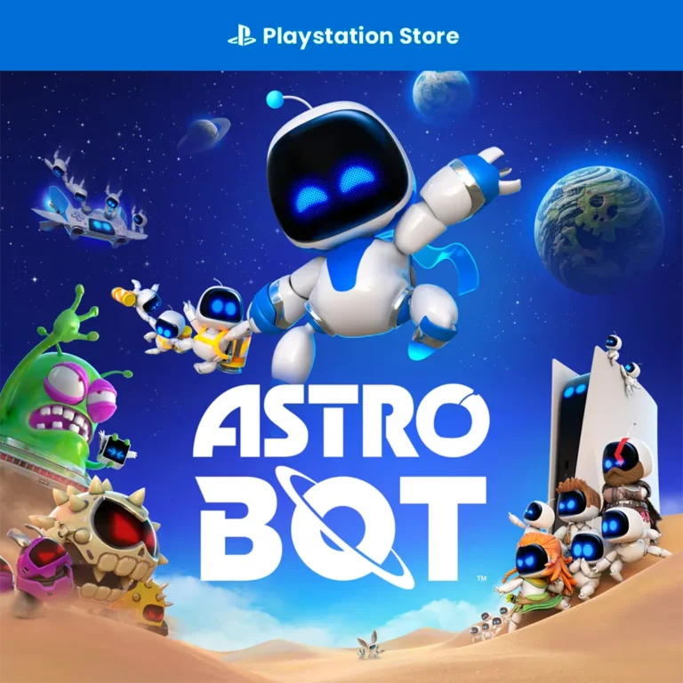 Capa de Astro Bot para PS5