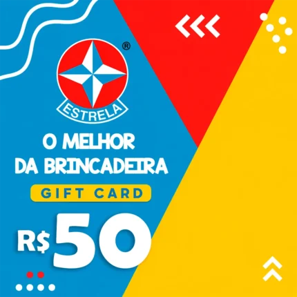 Gift Card Brinquedos Estrela - R$50