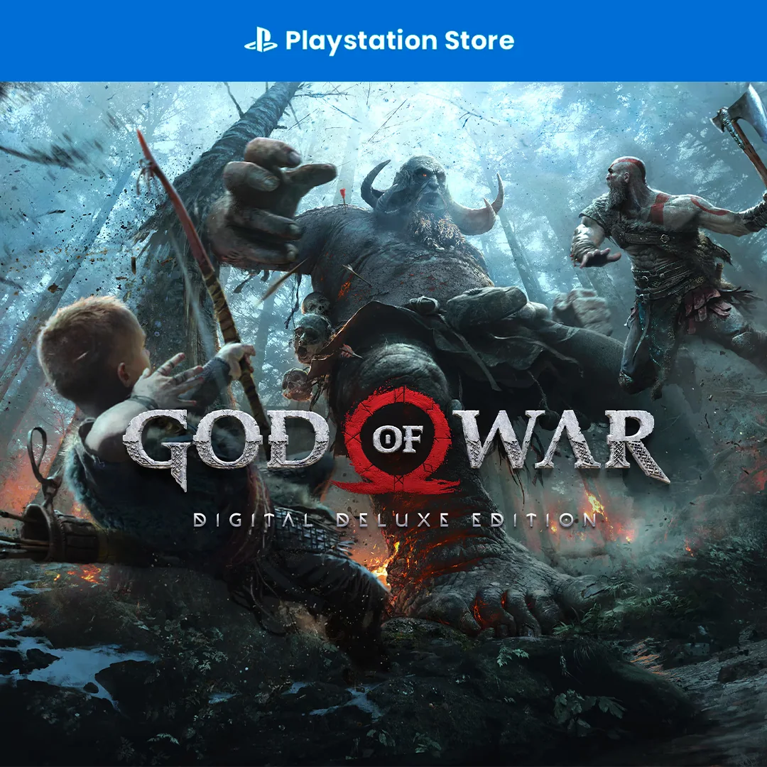 Capa do produto God of War Digital Deluxe Edition (PS4)