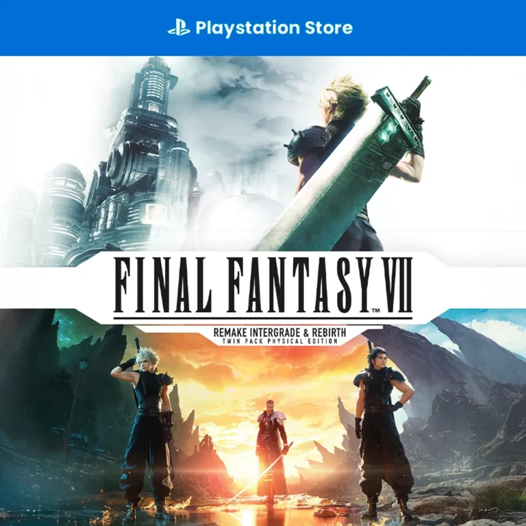 Capa do produto Pacote Duplo FINAL FANTASY VII REMAKE & REBIRTH (PS5)