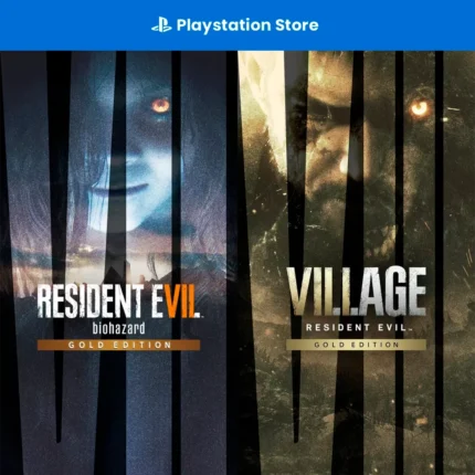 Capa do produto Resident Evil 7 Gold Edition & Village Gold Edition PS4 & PS5 (PS4 & PS5)