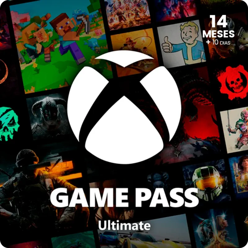 Xbox Game Pass Ultimate 14 Meses + 10 Dias