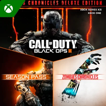 Capa do produto Call of Duty®: Black Ops III - Zombies Deluxe (Xbox One & Xbox Series X|S)