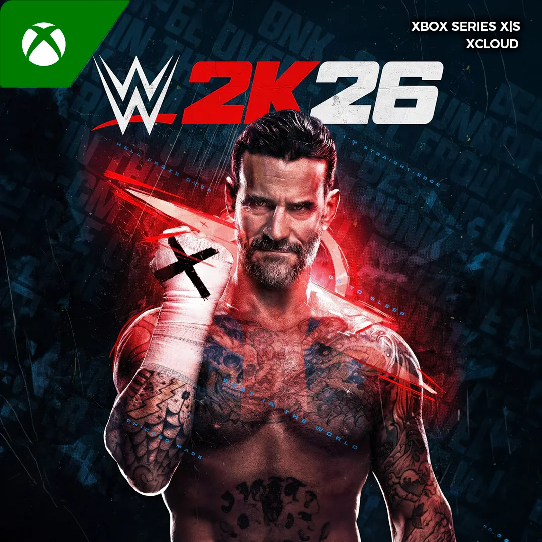 Capa do produto WWE 2K26 Edição Standard (Xbox Cloud Gaming & Xbox Series X|S)