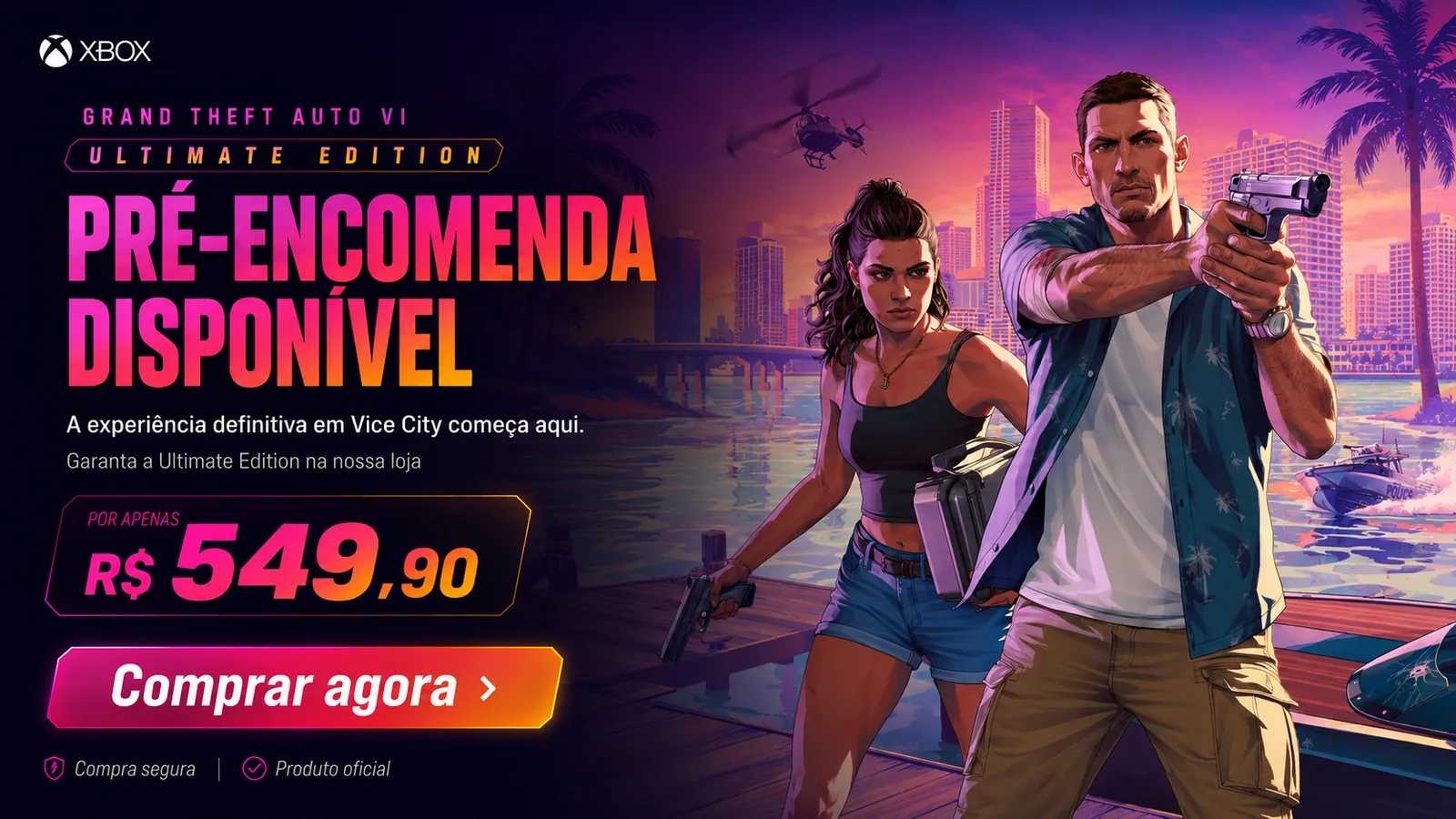 pre venda GTA 6 ULTIMATE na Gift Card Pro