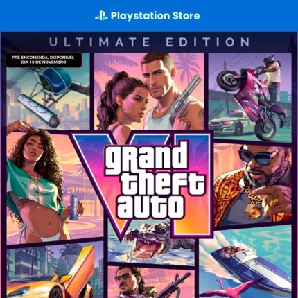 Capa do produto Grand Theft Auto VI: Ultimate Edition (PS5 & PS4)