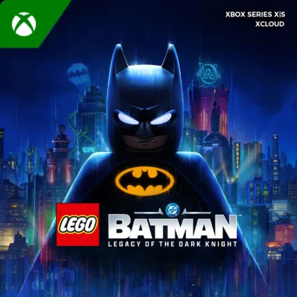 Capa do produto LEGO® Batman™: O Legado do Cavaleiro das Trevas (Xbox Cloud Gaming & Xbox Series X|S)