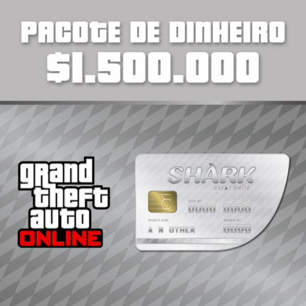 GTA Online: Pacote de Dinheiro Tubarão-Branco (PS5™)