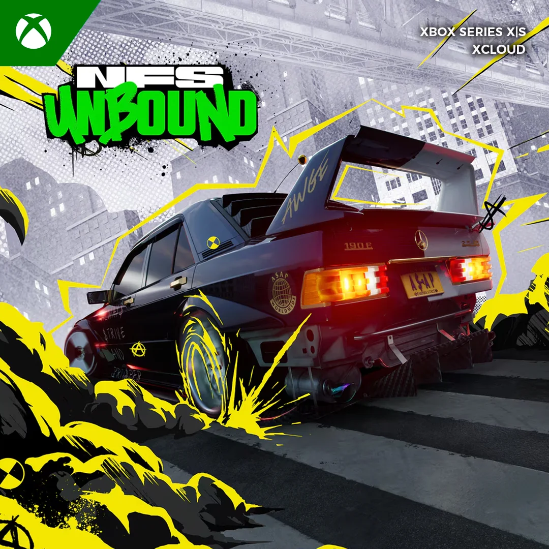 Capa do produto Need for Speed™ Unbound (Xbox Cloud Gaming & Xbox Series X|S)