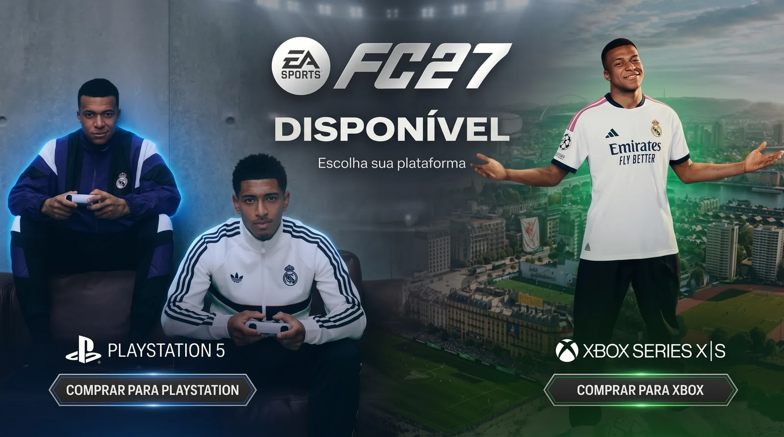 Pré-venda EA Sports FC 27 para PlayStation 5 e Xbox Series X|S