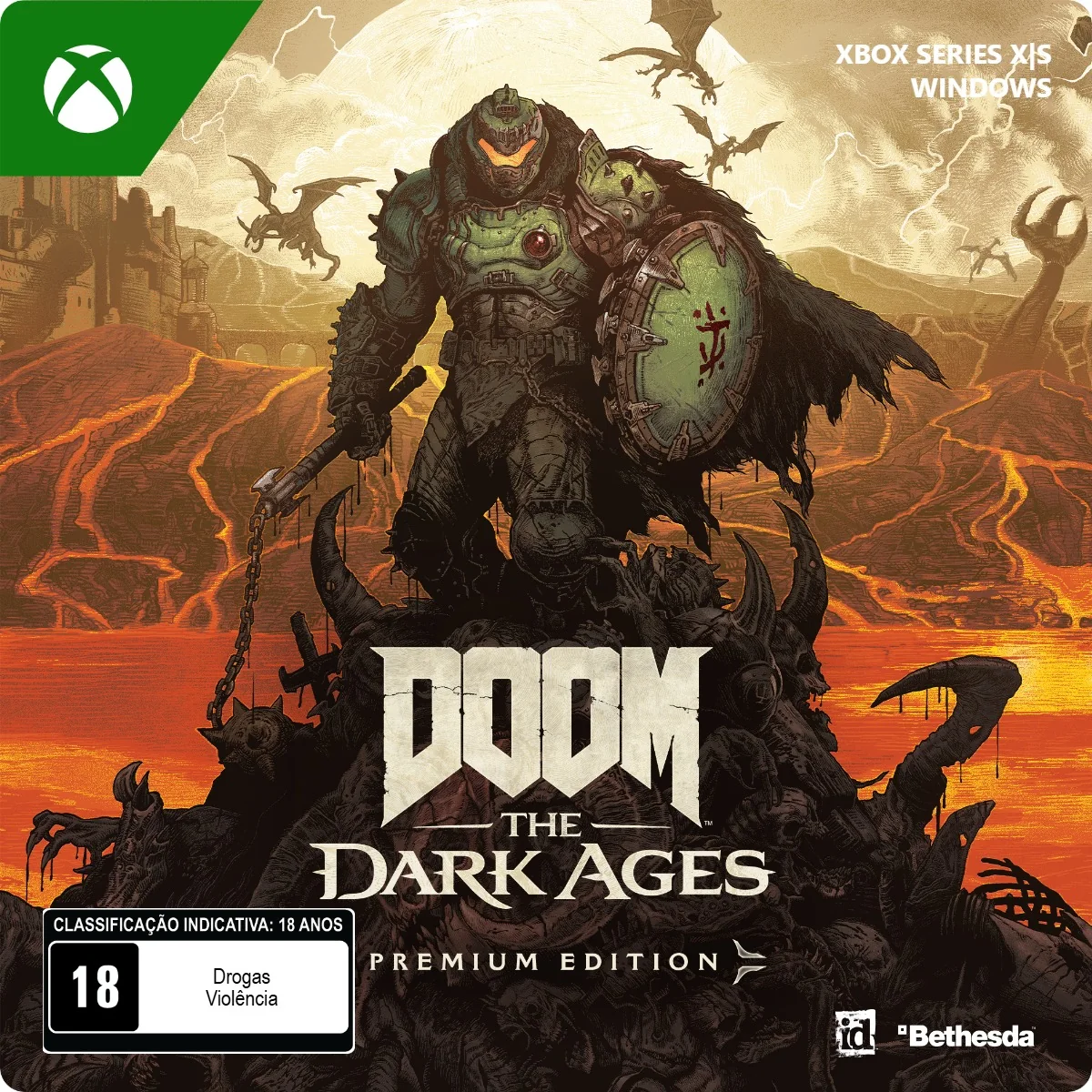 a0ce5bc8626b_opt Doom: The Dark Ages Premium Edition - Imagem 1