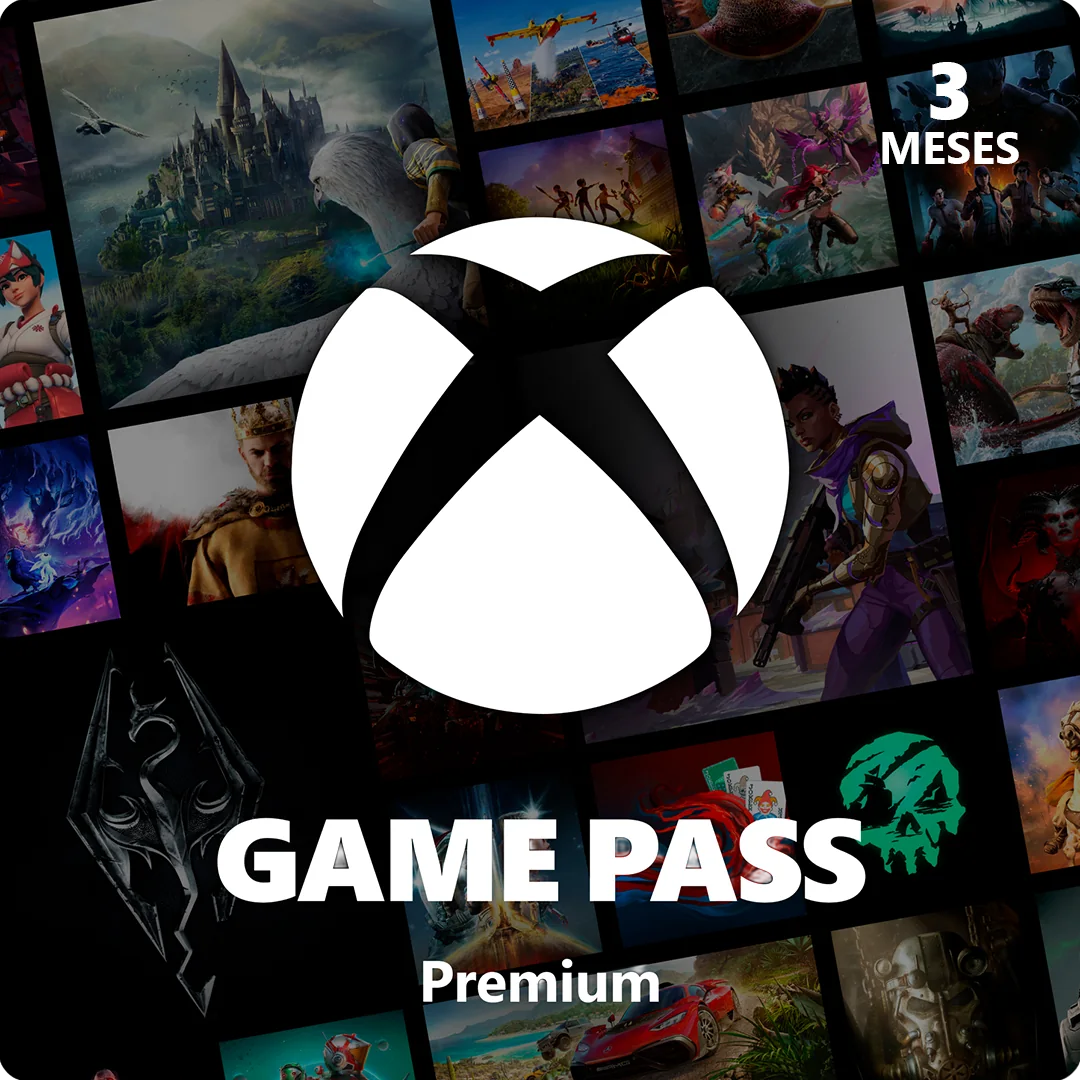Xbox Game Pass Premium – Assinatura de 3 meses