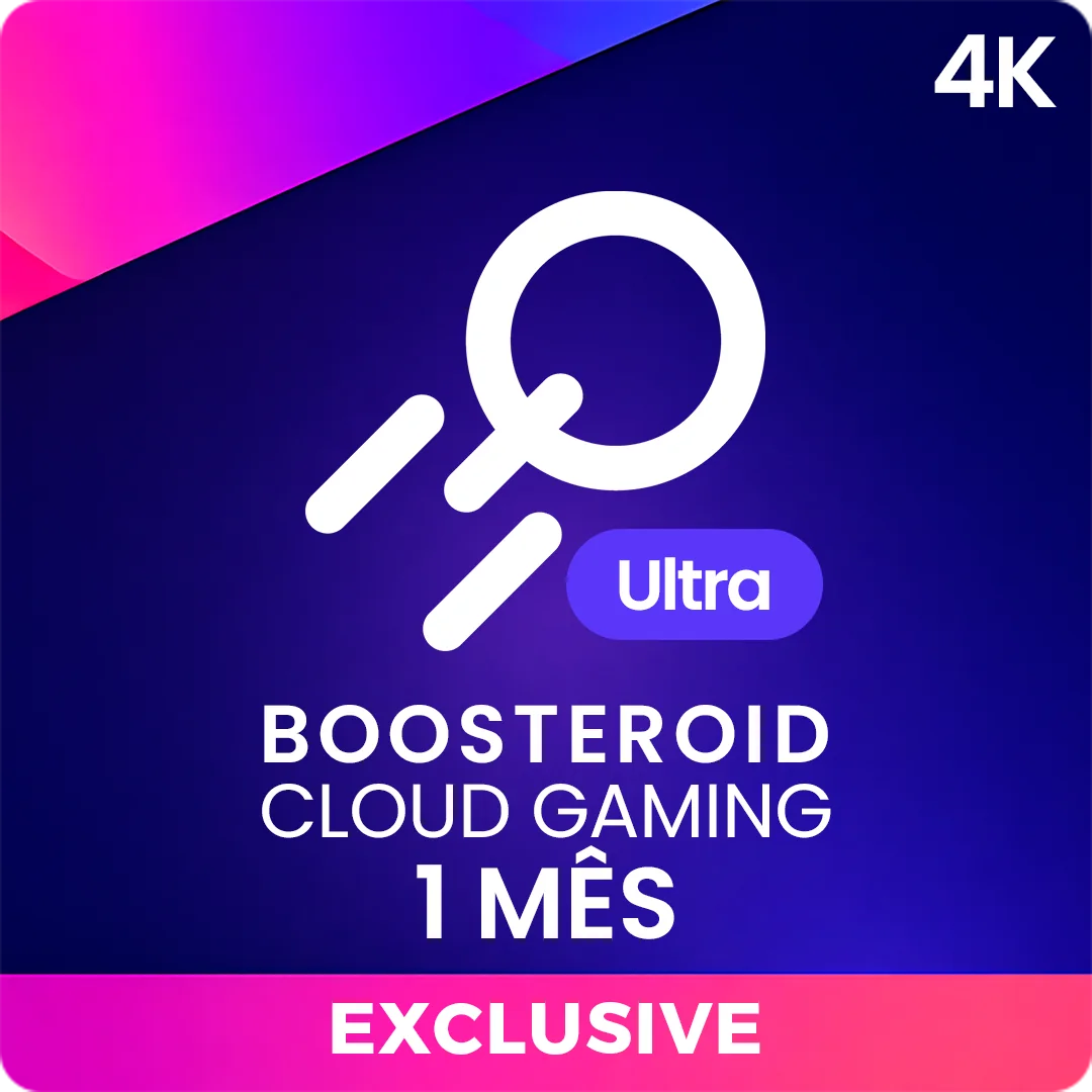Boosteroid Cloud Gaming 1 Mês Ultra 4K